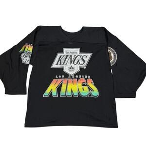 Vintage 90s CCM Los Angeles Kings Double Sided Mesh Hockey Jersey NHL Mens M